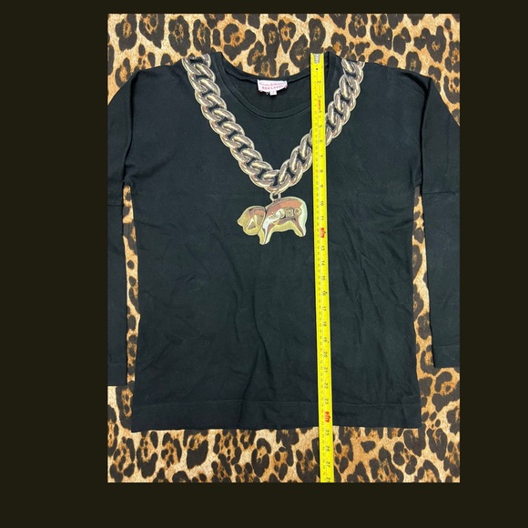 Vivienne Westwood Pig necklace print tee top - Picture 14 of 16